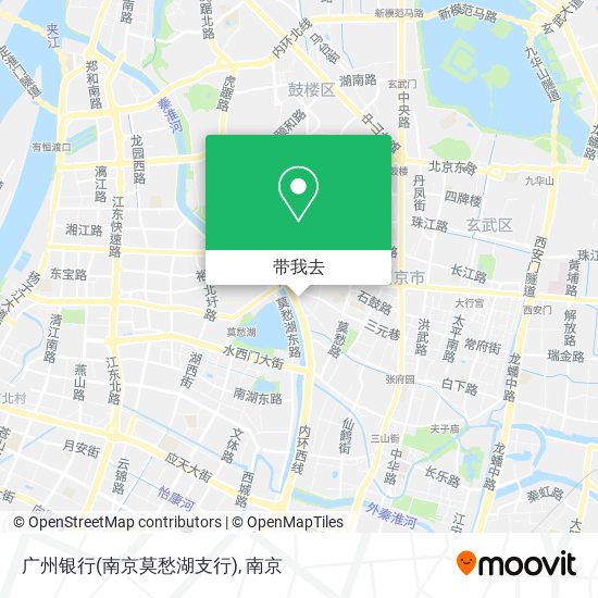 广州银行(南京莫愁湖支行)地图