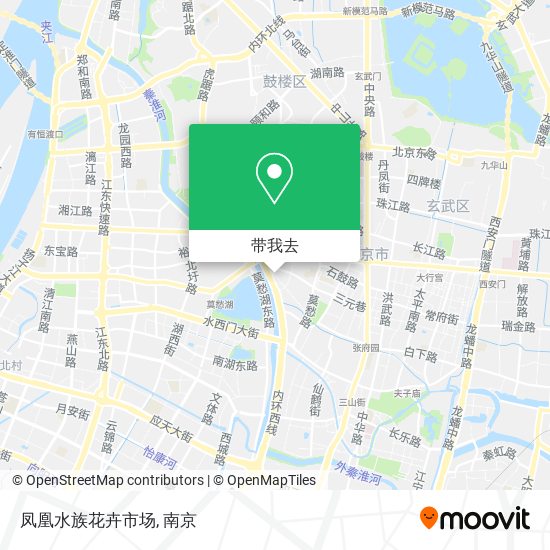 凤凰水族花卉市场地图