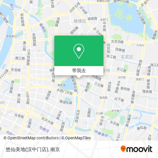 悠仙美地(汉中门店)地图