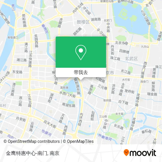 金鹰特惠中心-南门地图