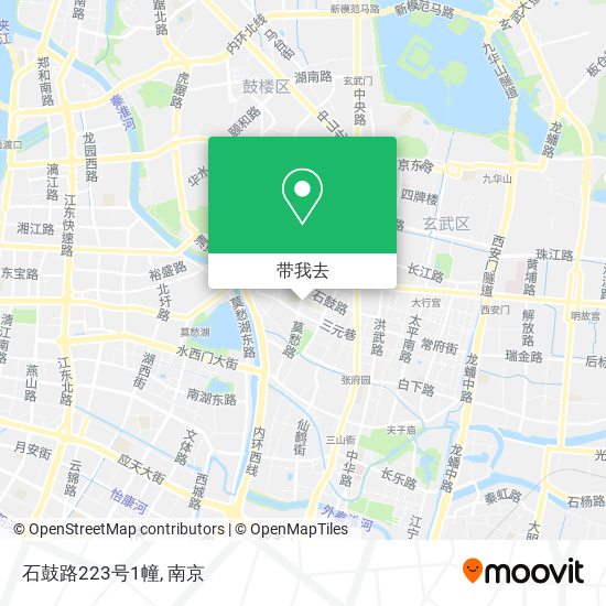 石鼓路223号1幢地图