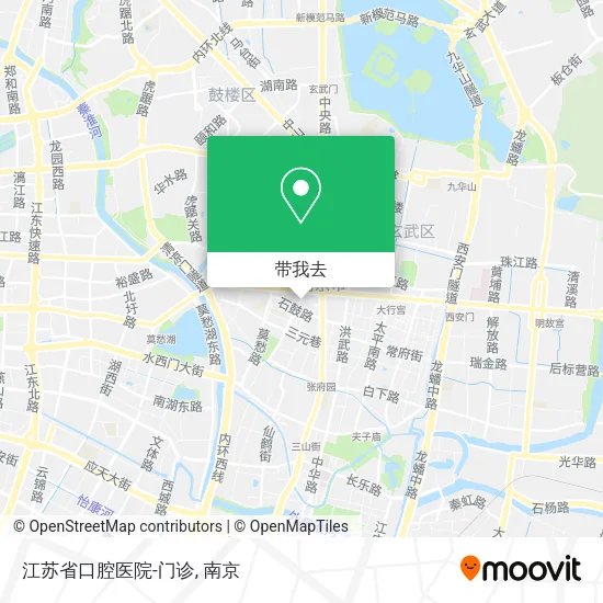 江苏省口腔医院-门诊地图