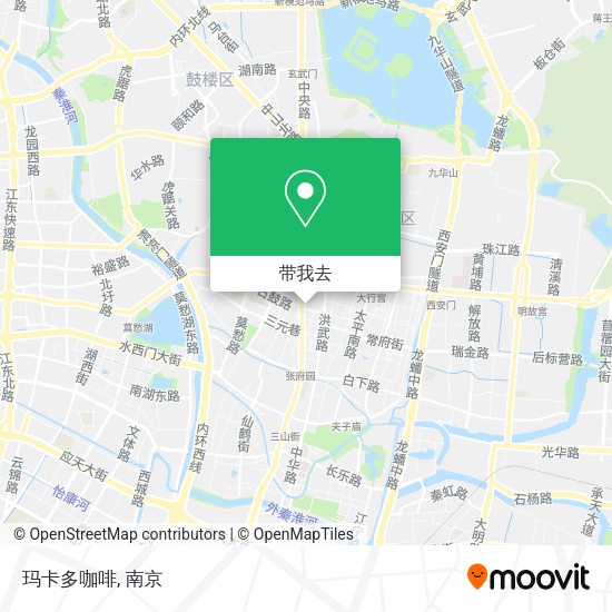 玛卡多咖啡地图