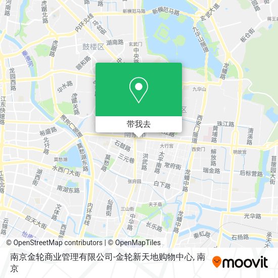 南京金轮商业管理有限公司-金轮新天地购物中心地图