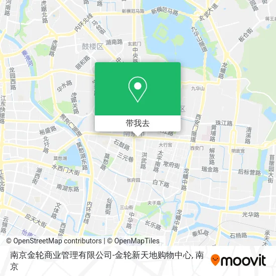 南京金轮商业管理有限公司-金轮新天地购物中心地图