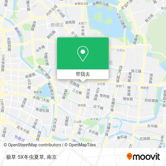 极草·5X冬虫夏草地图