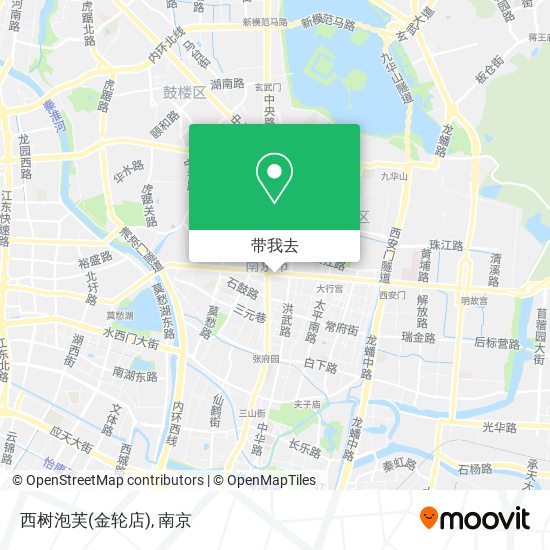 西树泡芙(金轮店)地图