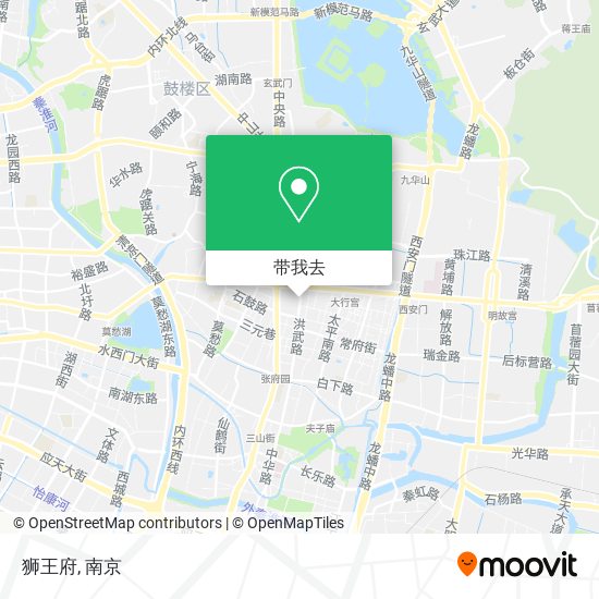狮王府地图