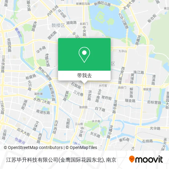江苏毕升科技有限公司(金鹰国际花园东北)地图