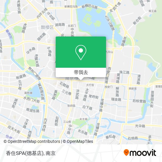 香住SPA(德基店)地图
