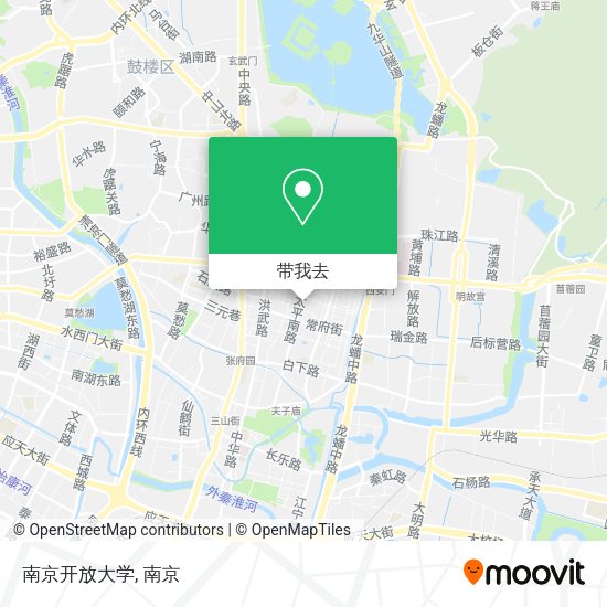 南京开放大学地图