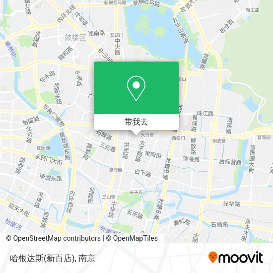 哈根达斯(新百店)地图
