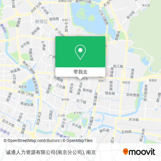 诚通人力资源有限公司(南京分公司)地图