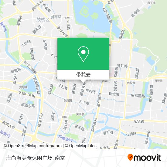 海尚海美食休闲广场地图