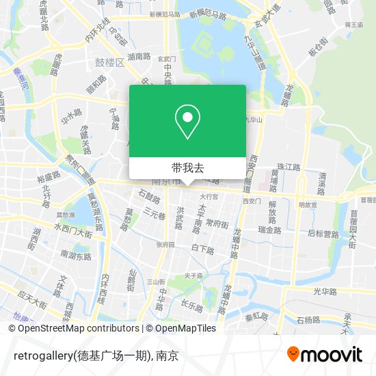 retrogallery(德基广场一期)地图