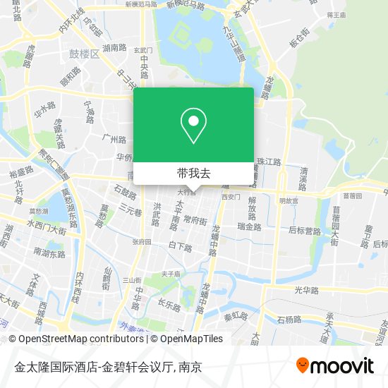 金太隆国际酒店-金碧轩会议厅地图