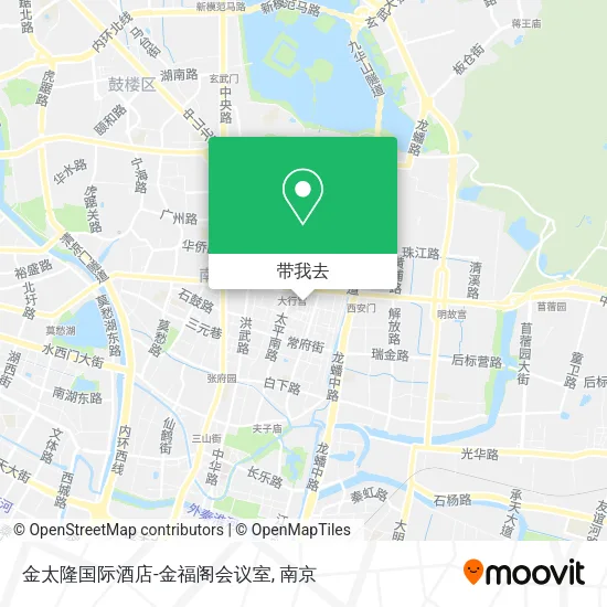 金太隆国际酒店-金福阁会议室地图