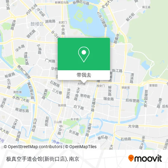 极真空手道会馆(新街口店)地图