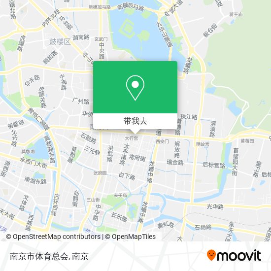 南京市体育总会地图