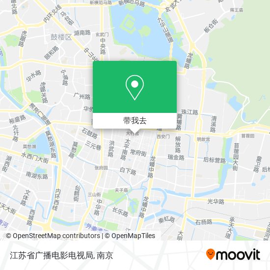 江苏省广播电影电视局地图