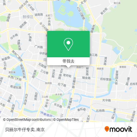 贝丽尔牛仔专卖地图