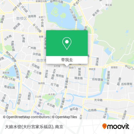 大娘水饺(大行宫家乐福店)地图