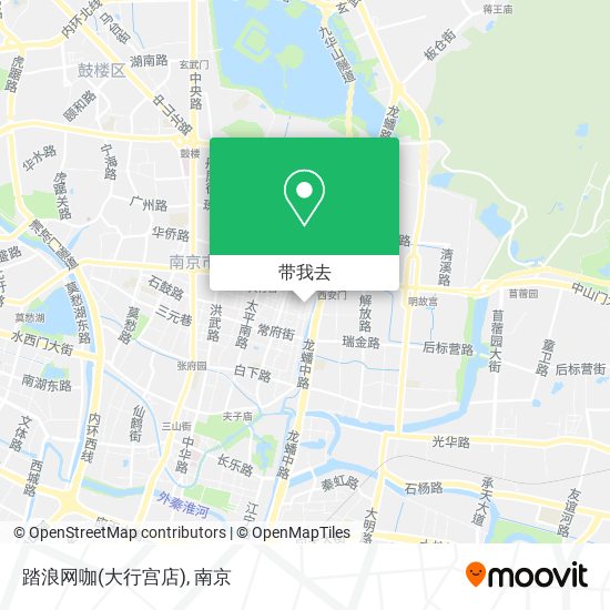 踏浪网咖(大行宫店)地图