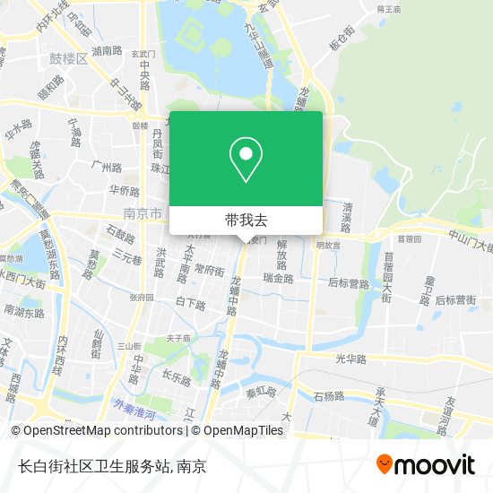 长白街社区卫生服务站地图