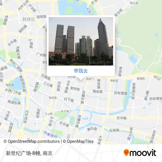 新世纪广场-B幢地图