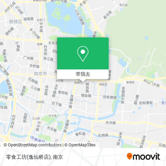 零食工坊(逸仙桥店)地图