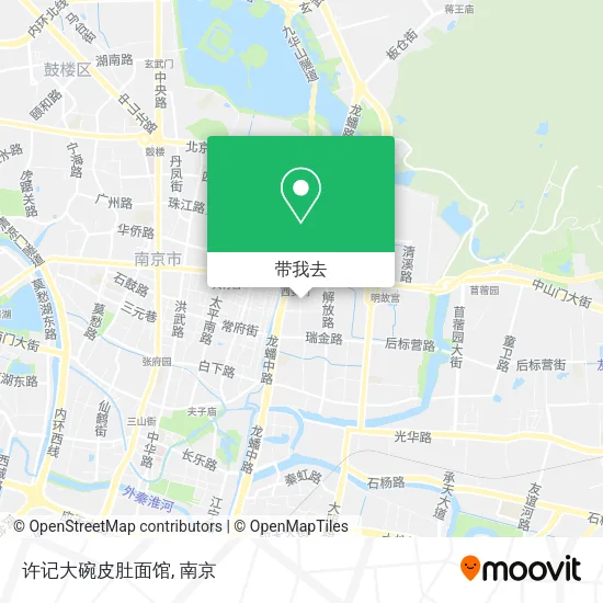许记大碗皮肚面馆地图