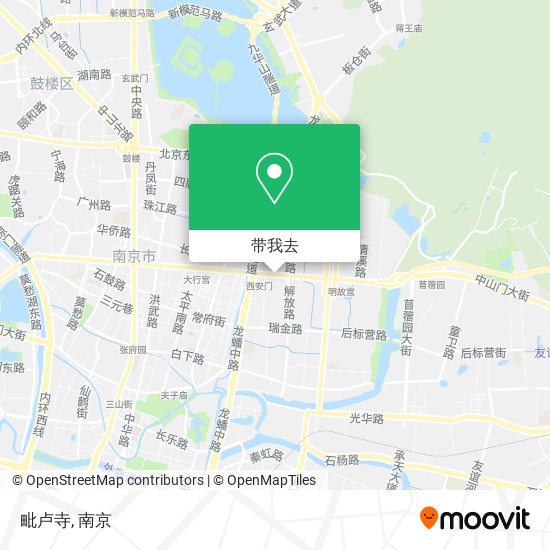 毗卢寺地图