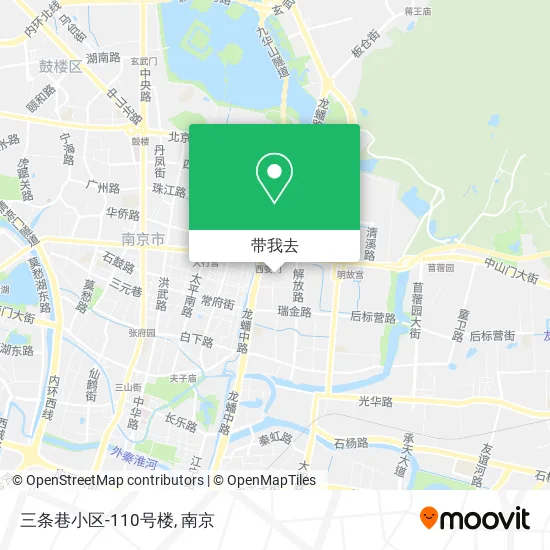 三条巷小区-110号楼地图