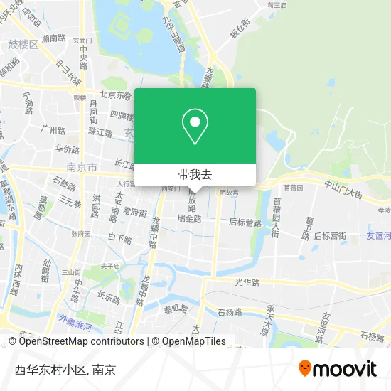 西华东村小区地图