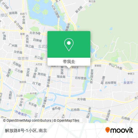 解放路8号-1小区地图