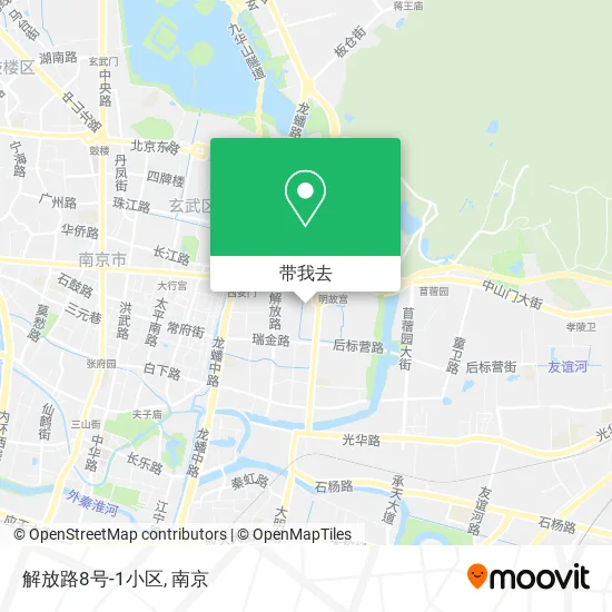解放路8号-1小区地图