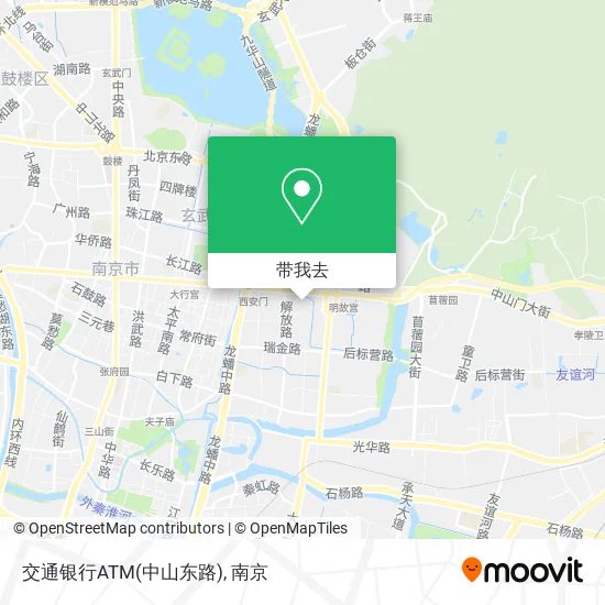 交通银行ATM(中山东路)地图