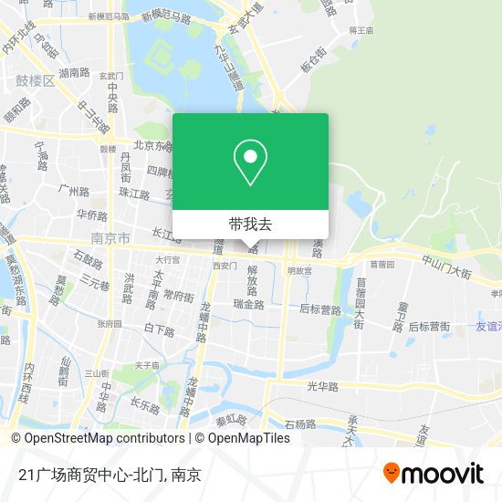 21广场商贸中心-北门地图
