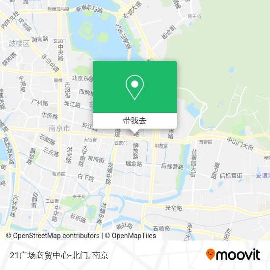 21广场商贸中心-北门地图