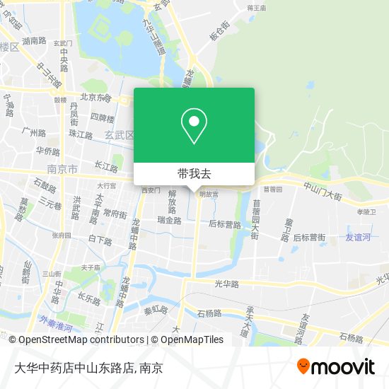 大华中药店中山东路店地图