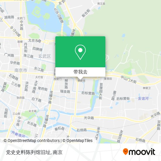 党史史料陈列馆旧址地图