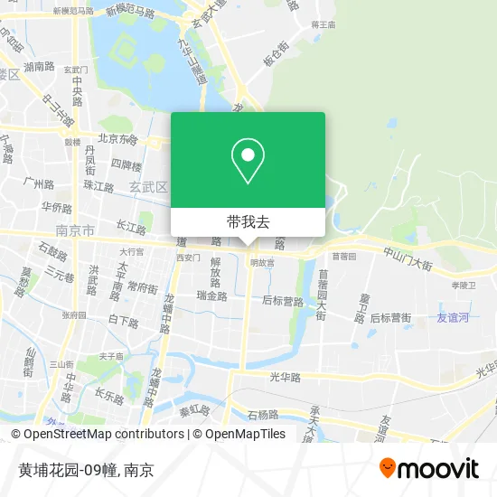 黄埔花园-09幢地图