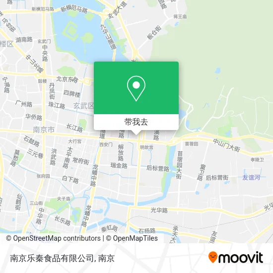 南京乐秦食品有限公司地图