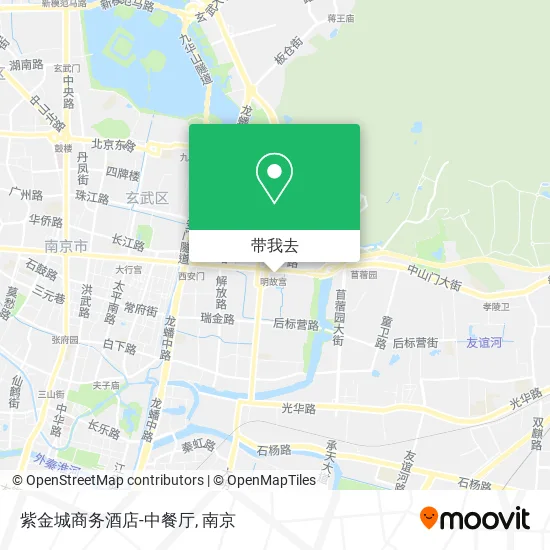 紫金城商务酒店-中餐厅地图