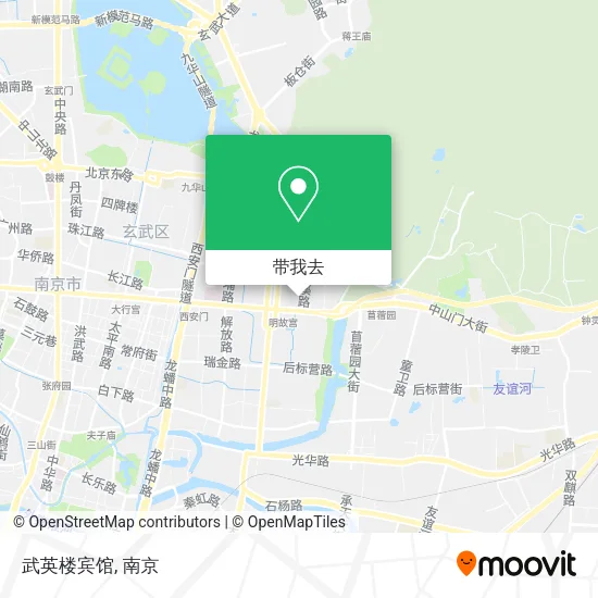 武英楼宾馆地图