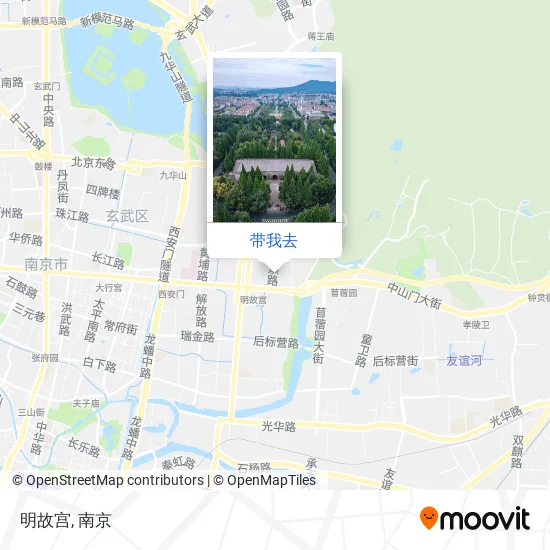 明故宫地图