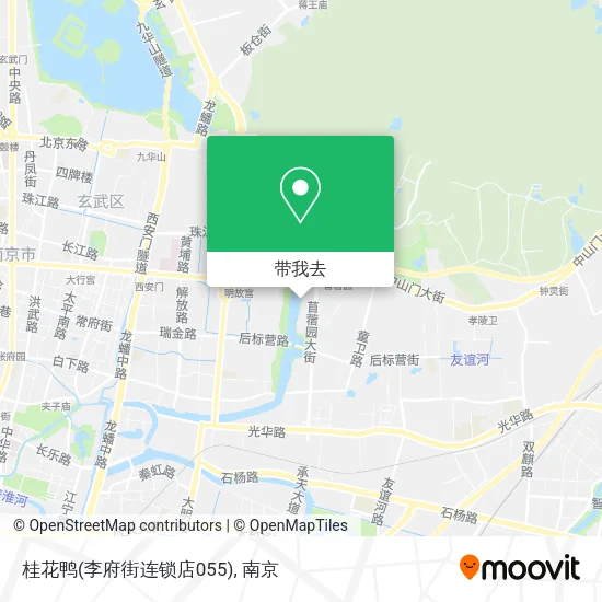 桂花鸭(李府街连锁店055)地图