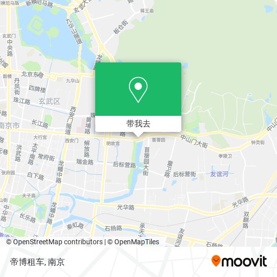 帝博租车地图