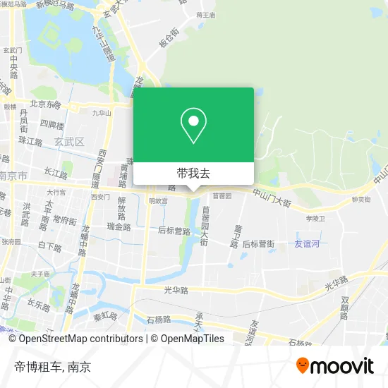 帝博租车地图