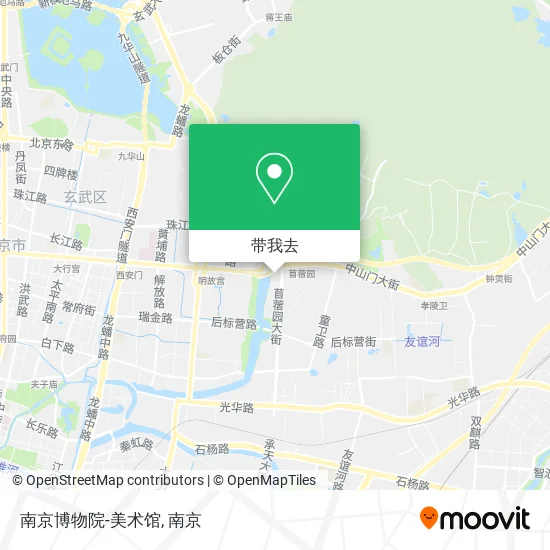 南京博物院-美术馆地图